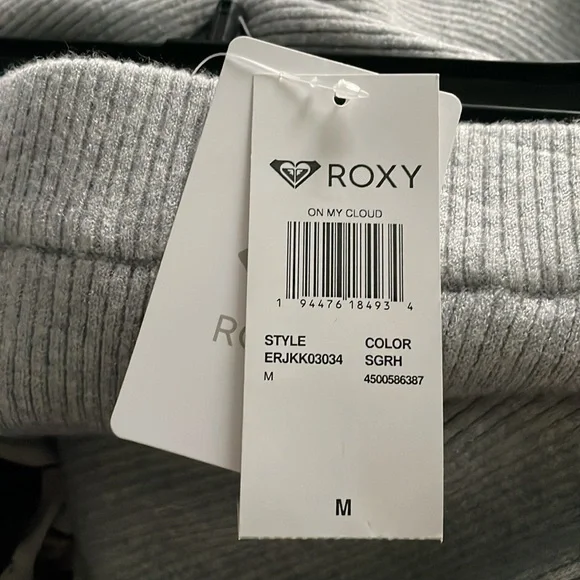 Roxy new with tags ribbed Solid Pencil Skirt size M grey - Picture 7 of 9